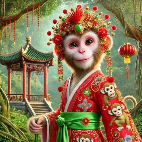 凤冠霞帔下的生肖传奇插图