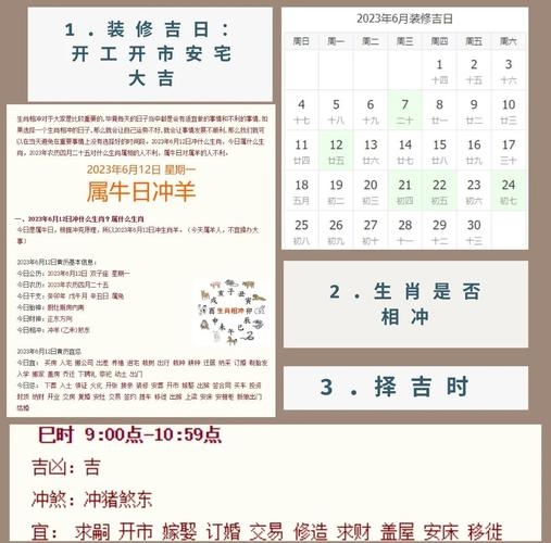 2023年开工吉日推荐插图