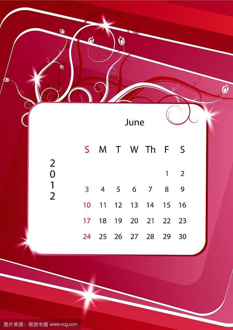 2012年6月日历回顾插图 2012年6月日历回顾插图