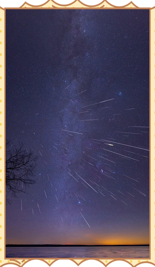 2020年流星雨观赏时间表，夜空中的璀璨盛宴插图