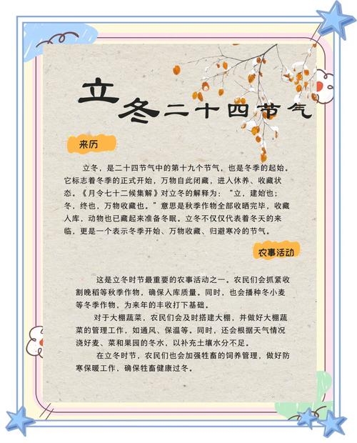 2019年立冬时间揭晓插图