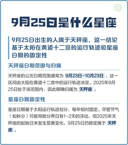 揭秘9月25日的星座之谜插图