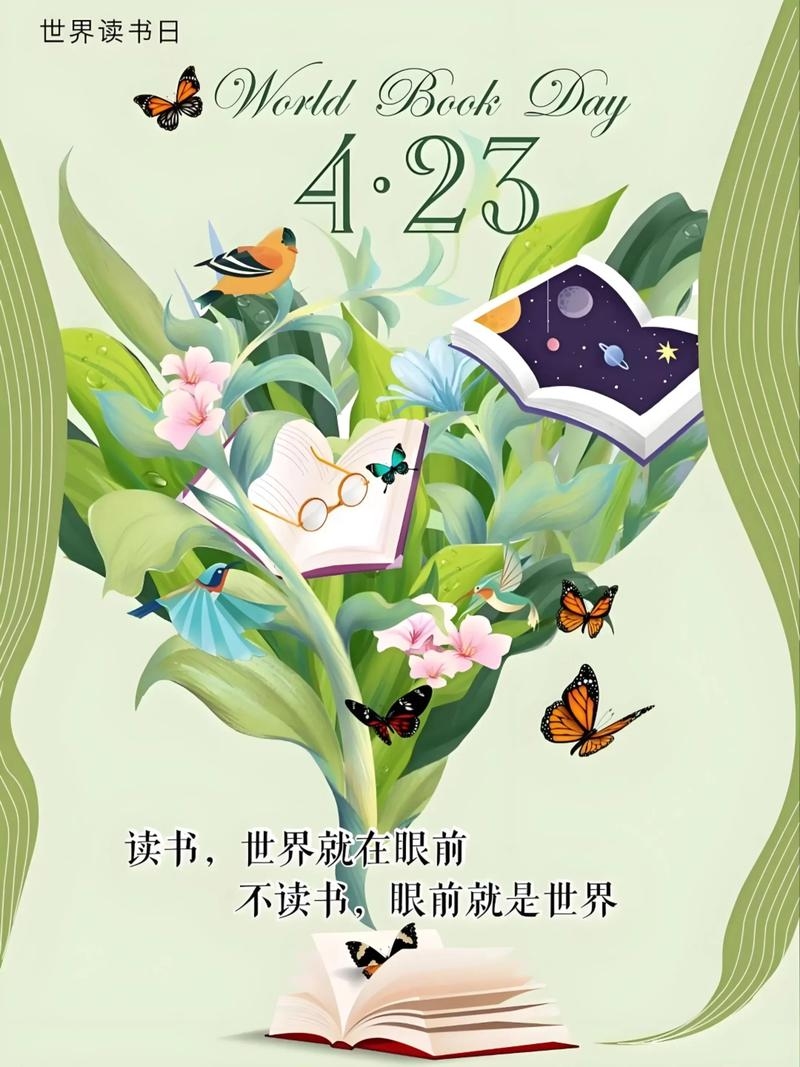 探寻4月23日的神秘面纱—世界读书日插图