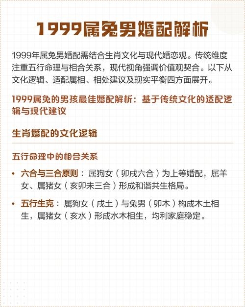 属兔男最佳婚配属相解析插图