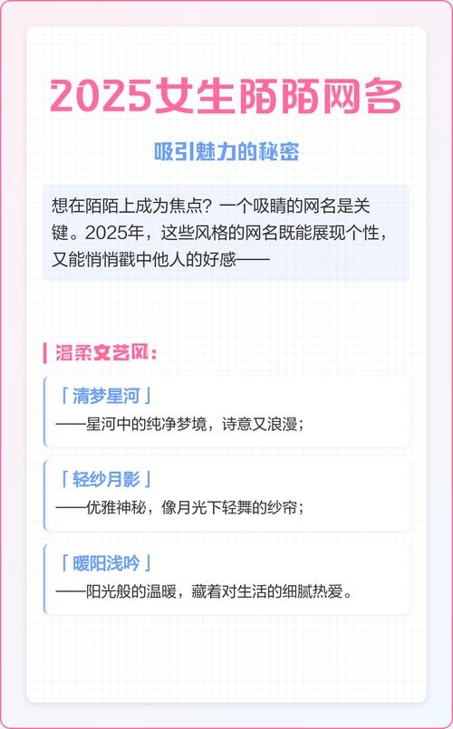 探寻有特色的网名，解锁个性与魅力的秘密插图
