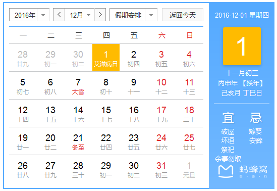 12月1日是什么节日？插图