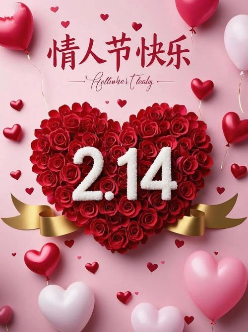 12月14日，浪漫的情人节插图