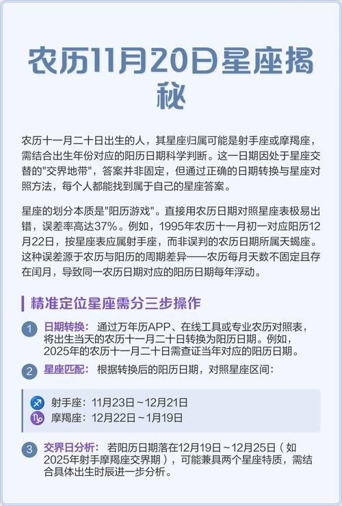 11月20日星座揭秘插图