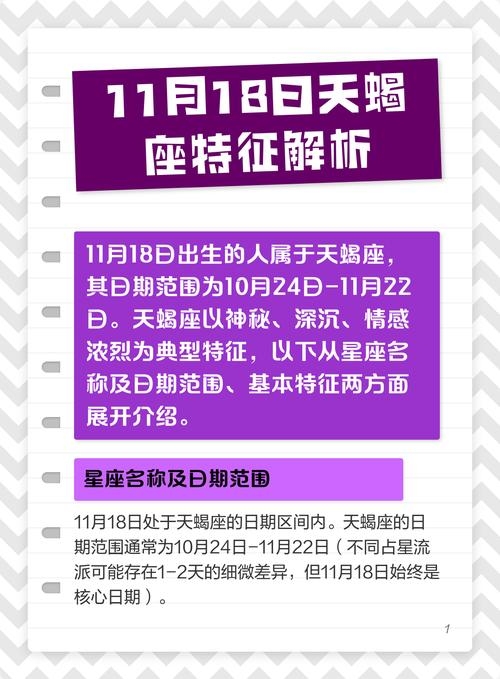 11月18日是什么星座插图