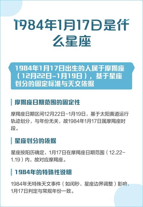 揭秘一月十七日的星座之谜插图 揭秘一月十七日的星座之谜插图