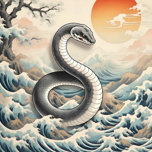 乌烟瘴气代表生肖，蛇插图