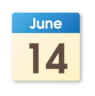 6月14日，六月的重要日子插图