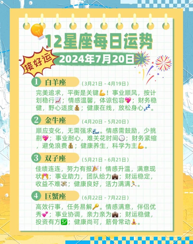 7月星座运势，你的星象之章藏着隐藏的运势密码插图