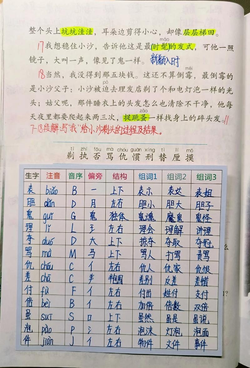 剃组词与拼音的奇妙之旅插图