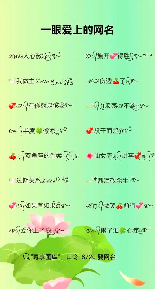 寻找那些令人心动的网名插图
