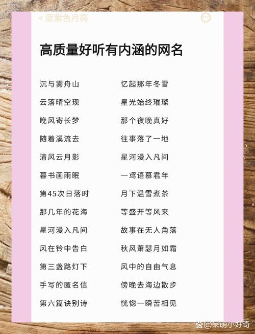 有内涵网名推荐插图