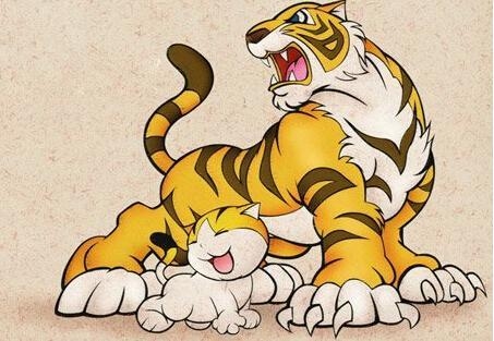 以强凌弱打一最佳生肖—生肖虎的独特魅力插图