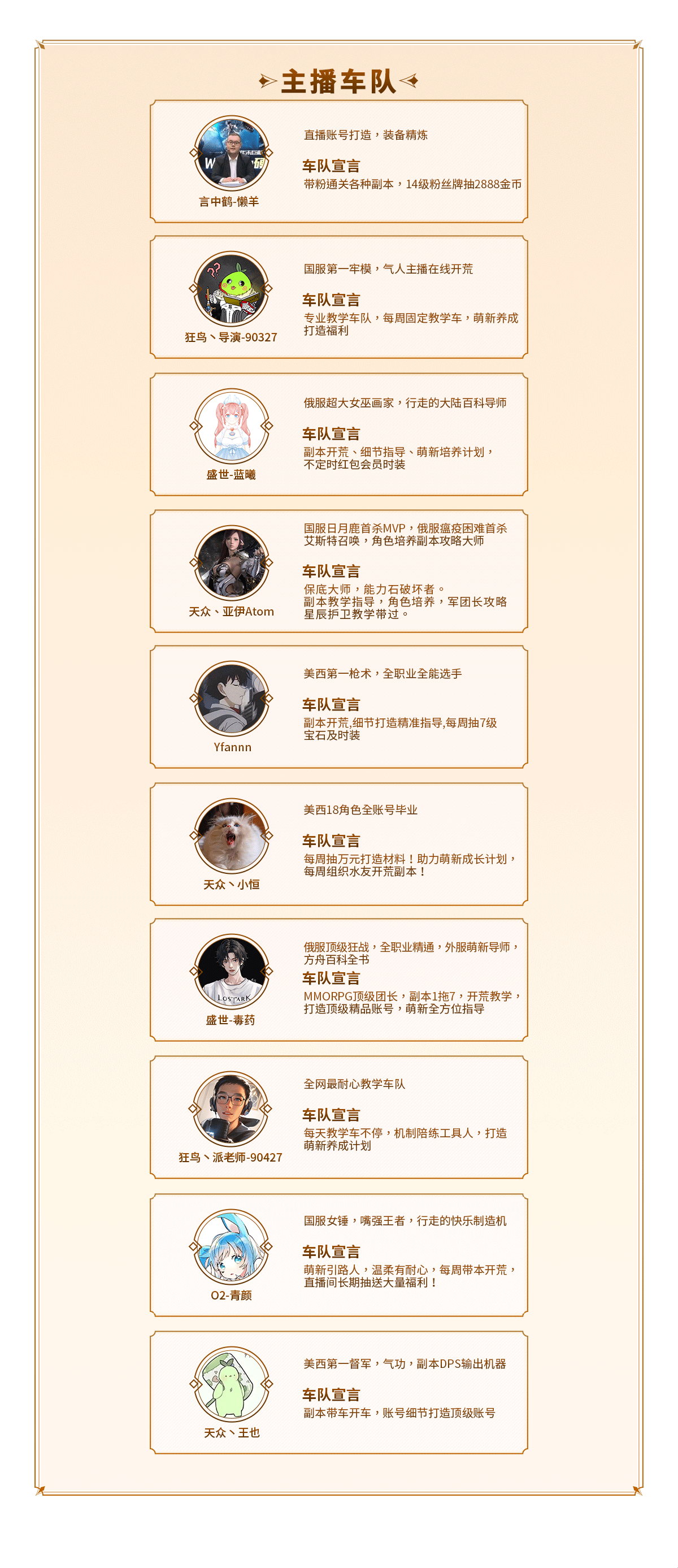 游戏角色名，陈可汉、蔡宝健等插图