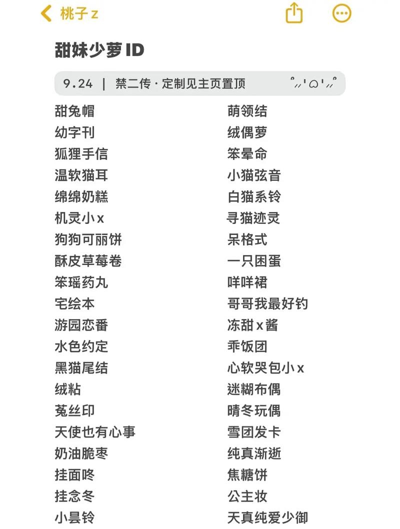 游戏可爱名字，打造你的专属萌系昵称插图