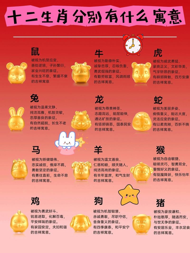 一心一意，生肖之象征插图