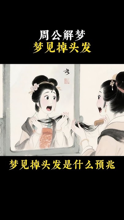 周公解梦梦见掉头发插图