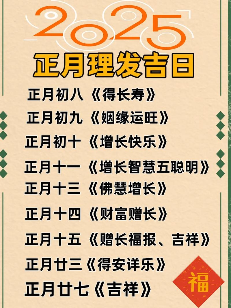 正月里剪发与运势的迷思插图