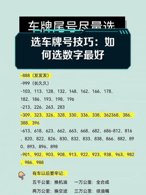 周易智慧在车牌号选择中的应用，探寻数字背后的吉祥寓意插图
