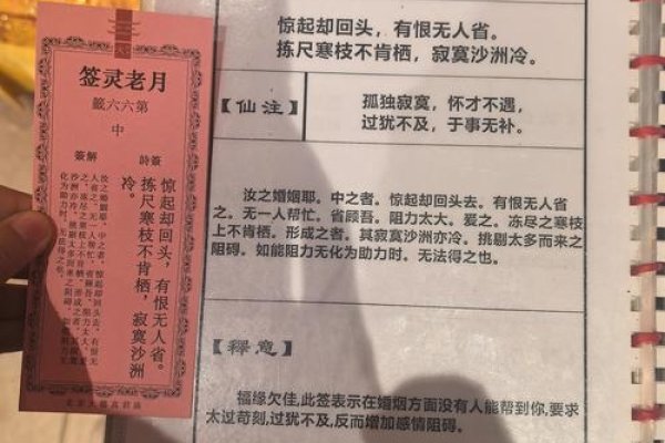 抽签算命准吗？-新乐天