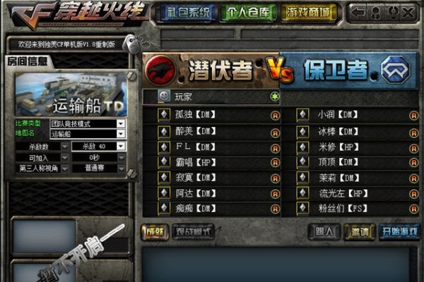 穿越火线名字大全-新乐天