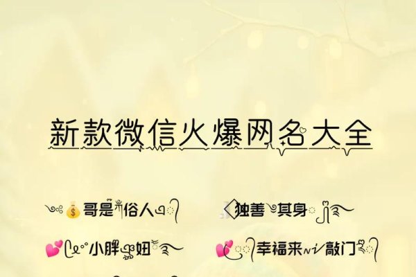 打造独特且好看的网络名字,创意与个性的融合-新乐天