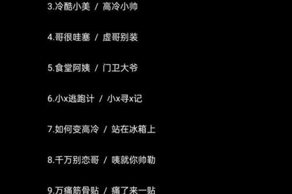 搞笑情侣名，笑料不断，爱意满满的甜蜜组合-新乐天