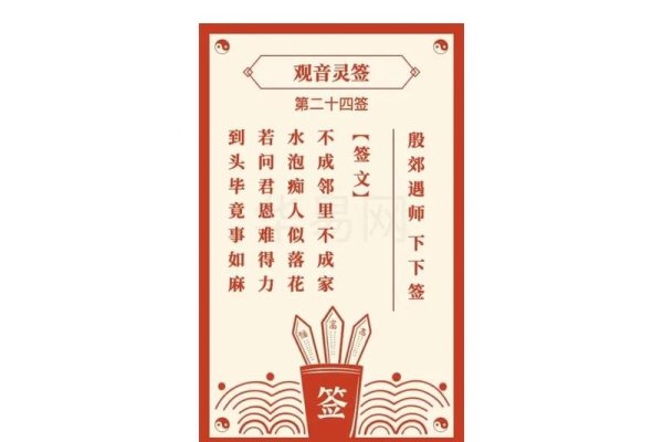 观音灵签45签解签详解-新乐天