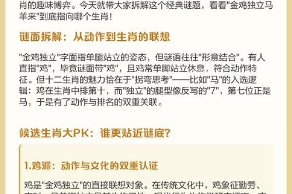 金鸡独立—揭秘生肖之谜-新乐天
