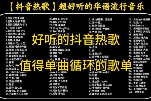 流行歌曲推荐，带你领略音乐的魅力-新乐天