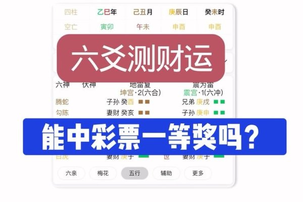 六爻测彩票，从数字奥秘到财运探秘-新乐天