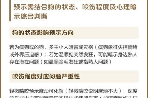 梦见被狗咬，预示与解析-新乐天