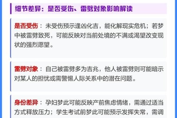 梦见被雷劈死，梦境背后的深层含义与解析-新乐天