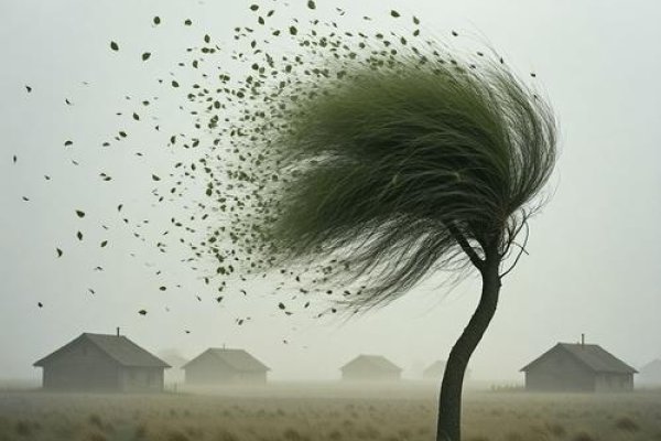 梦见刮大风，被风揉皱的梦幻与现实交织-新乐天