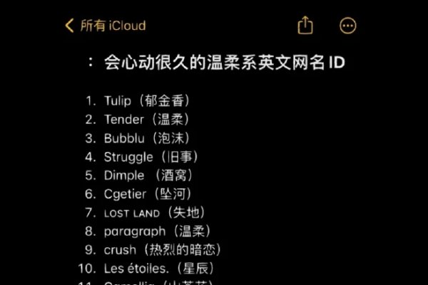 梦幻之旅,为女孩打造独一无二的英文网名-新乐天