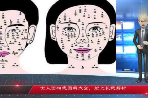女人面相痣解析，5颗不吉之痣及其影响-新乐天
