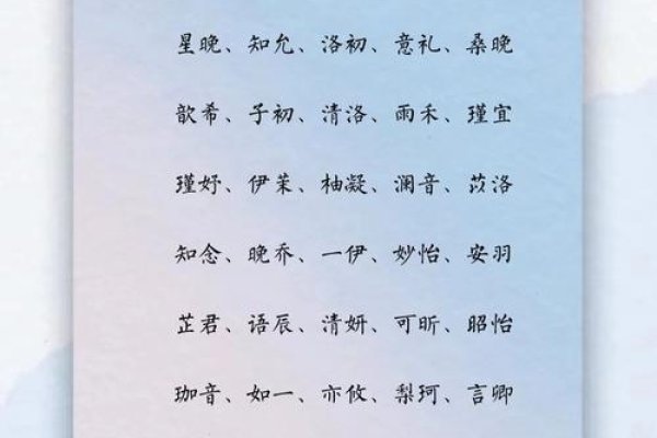 女孩名字的梦幻宝典，取名灵感大全-新乐天