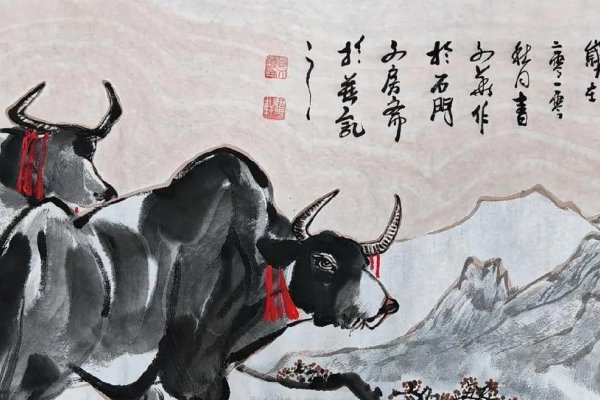 牛，勤奋坚韧，象征中华民族精神-新乐天