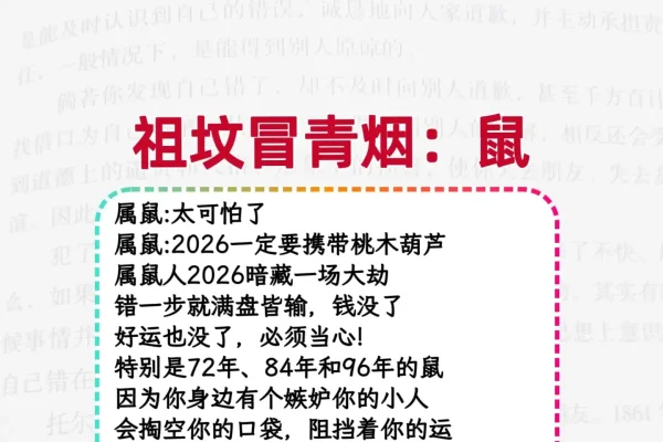 千方百计生肖鼠特质-新乐天