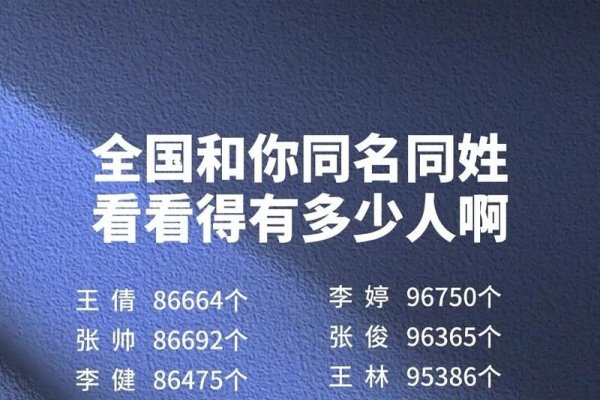 全国重名人数查询-新乐天