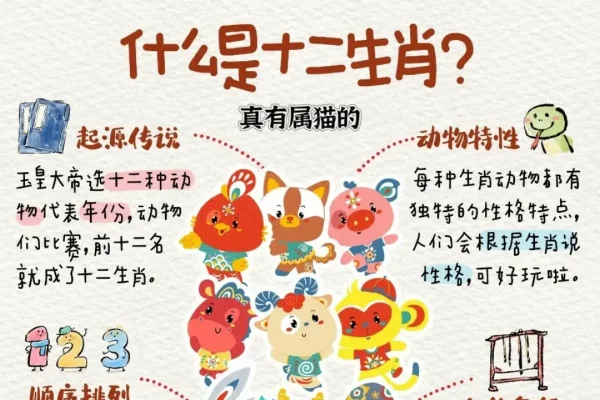 十二生肖顺序图,解读中国传统文化中的动物轮回-新乐天