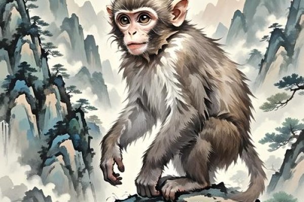 山清水秀映生肖—猴-新乐天