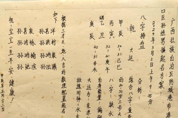 生辰八字起名测名字，按生辰八字起名的实用指南-新乐天