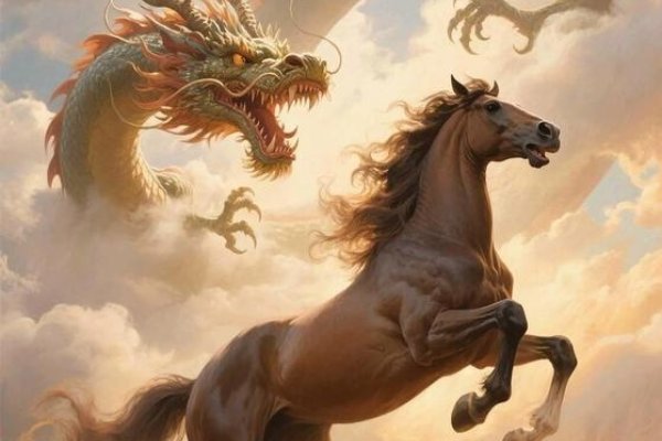 生肖龙象征进取，马代表灵活奋进-新乐天