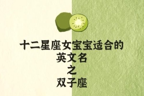 双子座的双面魅力，创意网名大赏-新乐天