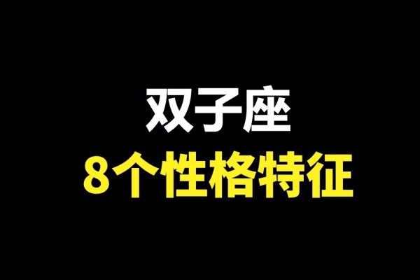 双子座，千变万化的性格魅力-新乐天
